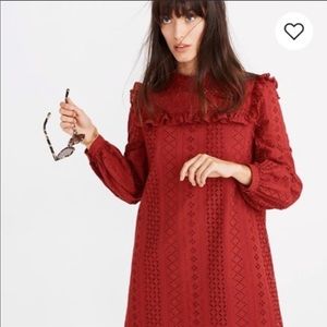 Madewell Eyelet Mock Dress XXL